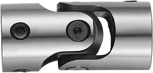 Universal Joints WXD D25 L80 Steel Cardan Cross Block Structure Universal Joint Pin Flexible Shaft Coupling Coupler Anti-Rust Treatment for connecting model cars, model ships, robots, et(Other Size Co in Saudi Arabia