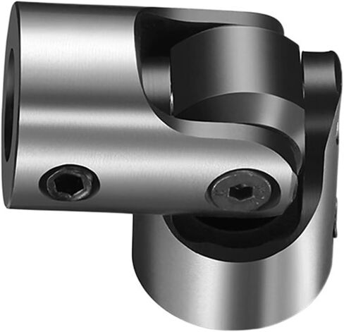 Universal Joints WXD D25 L80 Steel Cardan Cross Block Structure Universal Joint Pin Flexible Shaft Coupling Coupler Anti-Rust Treatment for connecting model cars, model ships, robots, et(Other Size Co in Saudi Arabia