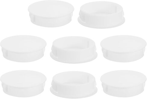 Uxcell 6pcs 42mm (1-5/8 ") مقابس ثقب من النايلون ، لوحة فلاش جولة مستديرة in Saudi Arabia