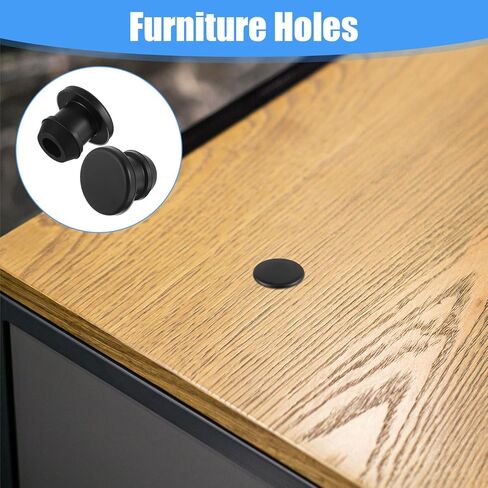 35 Pcs Rubber Plugs Silicone Plugs Snap-in Locking Hole Rubber Panel Seal Cover Black Waterproof Tapered Round Stoppers Button Hole End Covers Soft Flexible Stopper for Kitchen Bulkheads in Kuwait