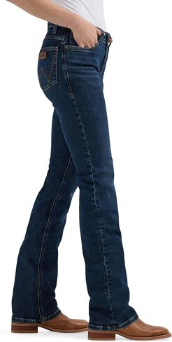 Wrangler Willow Willow Mid Rise Performance Boot Boot Cut Ultimate Riding Jean ، Sophia ، 29-32 in Saudi Arabia