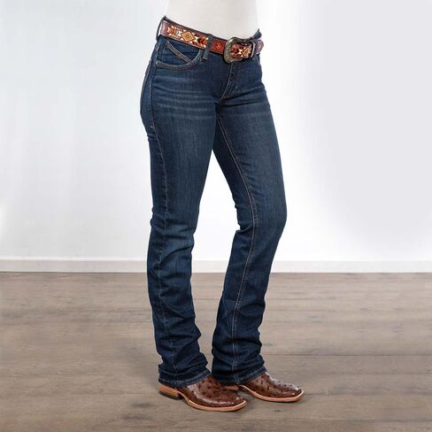 Wrangler Willow Willow Mid Rise Performance Boot Boot Cut Ultimate Riding Jean ، Sophia ، 29-32 in Saudi Arabia