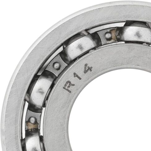 [1 pack] R14-Open-Groove Deep Groove Ball Radial Ball 0.875 in x 1.875 in x 0.375 in (id x od x w) | 22.225 مم × 47.625 مم × 9.525 مم (معرف x od x w) ، التصميم المفتوح in Saudi Arabia