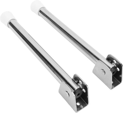 Boat Bench Seat Support Leg, 13inch Stainless Steel Swing Leg with White Rubber Tip for Sailboat Folding Seats, Pontoon Cushions, Bass Seats in Saudi Arabia