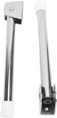 Boat Bench Seat Support Leg, 13inch Stainless Steel Swing Leg with White Rubber Tip for Sailboat Folding Seats, Pontoon Cushions, Bass Seats in Saudi Arabia