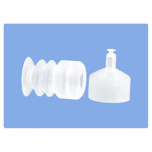 10pcs معالجة الفراغ كوب شفط الفوهة السيليكا الفوهة الهوائية ثقب رأس التثبيت 5 مم (S06 ، SP) in Kuwait