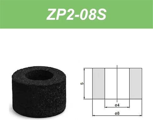 ZP2 Sponge Vacuum Pad, ZP2-T04S-A3 Zp2-T06S-A5 ZP2-T08S-A5 ZP2-T10S-B5 1Pcs(5PCS ZP2-04S) in Saudi Arabia
