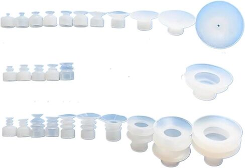 10Pcs Robot Accessories Suction Cup Silicone Nozzle Industrial Vacuum Silica Gel Powerful Sucker Industrial Suction Nozzle(TS3-15) in Saudi Arabia