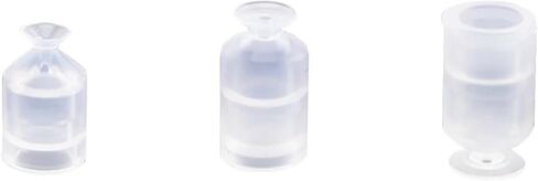 10pcs mini accuum cuct cup esconsories esponsories include inctory asspl aspl zpl (ZPL-02 ، White Silicone) in Saudi Arabia