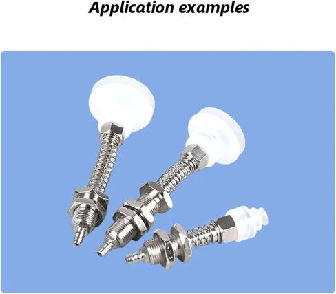 10Pcs Manipulator Vacuum Suction Cup Nozzle Pneumatic Accessories Head Mounting Hole 8mm(30,MP) in Saudi Arabia