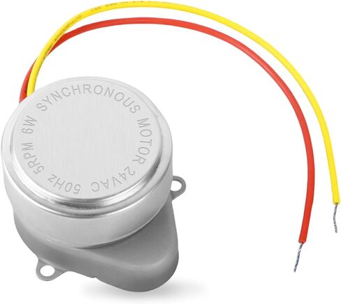 ECHASL 802360JA استبدال محرك صمام منطقة ، يناسب Honeywell V8043/V8044 الملف اللولبي ، 24 فولت ، 50/60 هرتز ، 5W ، 6/5 دورة في الدقيقة ، والفضة in Saudi Arabia