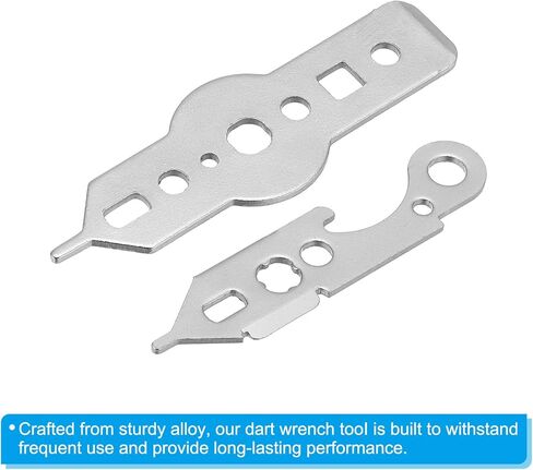 مجموعة أدوات Batikil Dart Wrench ، مجموعة من ملحقات DART متعددة الأغراض لأصحاب ألومنيوم ونصائح رأس DART ، نغمة الفضة in Saudi Arabia