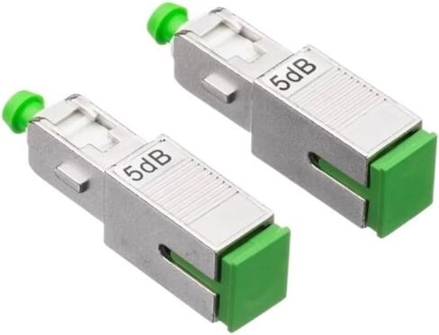 LC Attenuator 5pcs SC FC Female to Male A FM Optical Fiber Attenuator 0-30dB for Radio TV Network LCA SC 5dB 7dB(4db,LC A) in Saudi Arabia