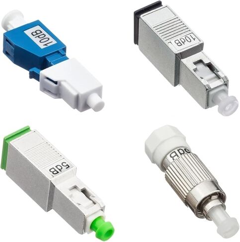 LC Attenuator 5 Pieces SC FC Female to Male Fiber Optic Attenuation FM 0-30db for Radio and Television Network LCA SC 5db 7db (8db, LC UPC) in Saudi Arabia