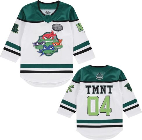 Teenage Mutant Ninja Turtles Tmnt Boys Long Sleeve Hockey Jersey in Saudi Arabia