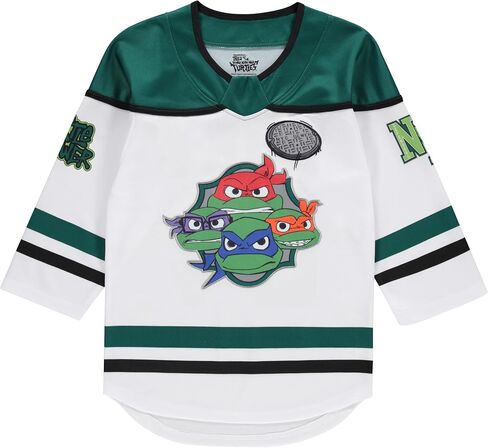 Teenage Mutant Ninja Turtles Tmnt Boys Long Sleeve Hockey Jersey in Saudi Arabia
