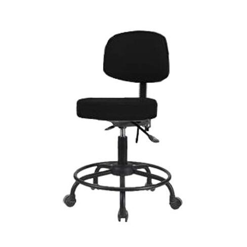 Thomas VDHST-RT-T0-RC-C8569 براز المكتب مع قاعدة أنبوب الظهر والخلف ، لا إمالة ، العجلات ، بورغوندي in Kuwait