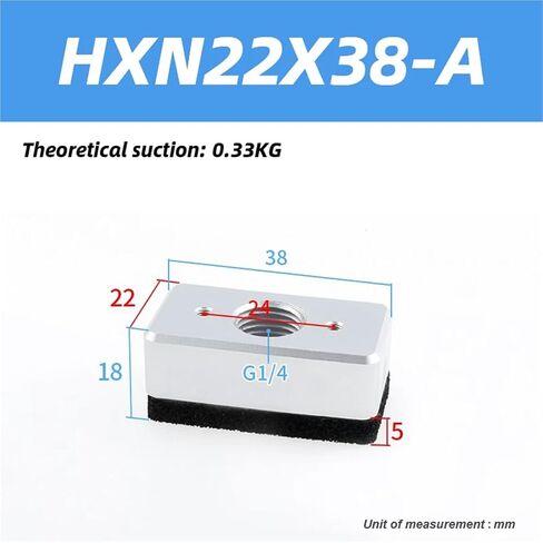 معالجة فراغ مع شريط مصد HXD30-A HXD40-A HXN22X38-A HXN60X120-A-X 1PCS (HXD50-A) in Kuwait