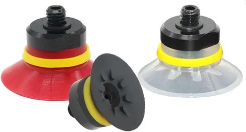 الذراع الميكانيكية الفراغ كوب الشفط VF20-M5M VF25-M5M كوب الشفط الصناعي 1PCs (VF25S-M5M أبيض) in Saudi Arabia