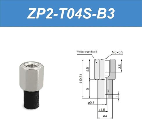 لوحة فراغ الإسفنج ZP2 ، ZP2-T04S-A3 ZP2-T06S-A5 ZP2-T08S-A5 ZP2-T10S-B5 1PCS (5pcs ZP2-04S) in Saudi Arabia
