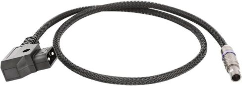 2-Pin Straight Power Cable to D-tap/P-tap for Teradek/SMALLHD/ARRI/RED/TILTA/Paralinx/Preston/Hollywood/Switronix/Panasonic 17.3 inches in Kuwait