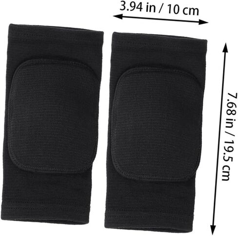 Knee Pad Sleeves for Dance and Sports Extra Thick Sponge Protective Cover Breathable and Flexible Support for Workouts Gardening and Heavy-Duty Use in Saudi Arabia