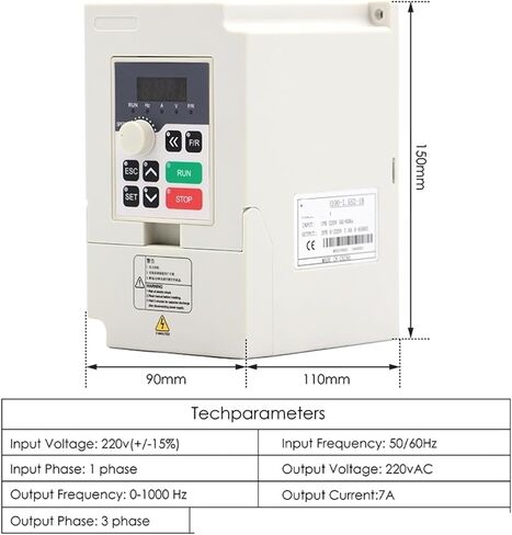 1.5kw ER11 65x204mm مبرد مغزل 4 محامل و 1.5 كيلو وات VFD و 65 مم (220 فولت) in Saudi Arabia