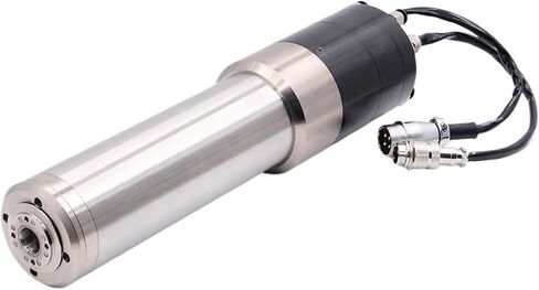 1.2kw ISO10 Water-Cooled Automatic Spindle Motor 110v/220v/380v 30000rpm 1000Hz 4-Pole IS010(220v,Plastic Plug) in Saudi Arabia