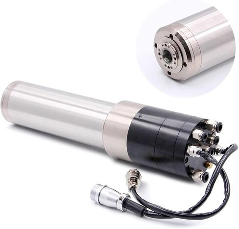 1.2kw ISO10 Water-Cooled Automatic Spindle Motor 110v/220v/380v 30000rpm 1000Hz 4-Pole IS010(220v,Plastic Plug) in Saudi Arabia