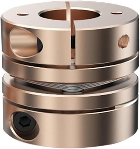 Single Diaphgram CNC Shaft Coupler D68 L54 Flexible Disc Coupling 12 To 35mm 1Pcs(25X25) in Saudi Arabia