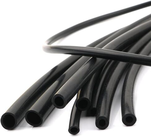 1M/5M/10M Black Silicone Tube Flexible Rubber Hose 1 2 4 5 6 7 8 9 10 11 12 14 16 Mm Flexible Soft Silicone Tube(1 Meter,ID 6mm x OD 8mm) in Kuwait