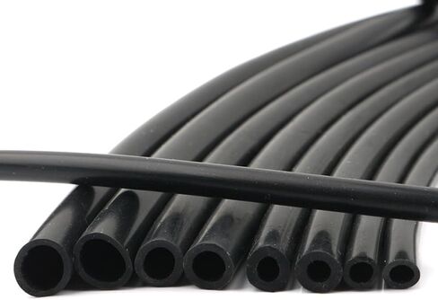 1M/5M/10M Black Silicone Tube Flexible Rubber Hose 1 2 4 5 6 7 8 9 10 11 12 14 16 Mm Flexible Soft Silicone Tube(1 Meter,ID 6mm x OD 8mm) in Kuwait