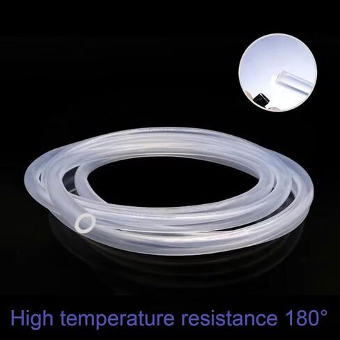 5 أمتار واضحة أنبوب خرطوم المطاط الشفافة الشفافة ، معرف 0.51 2 3 4 5 6 7 8 9 10 12mm OD أنبوب السيليكون المرن (ID 4MM × 10 مم OD) in Kuwait