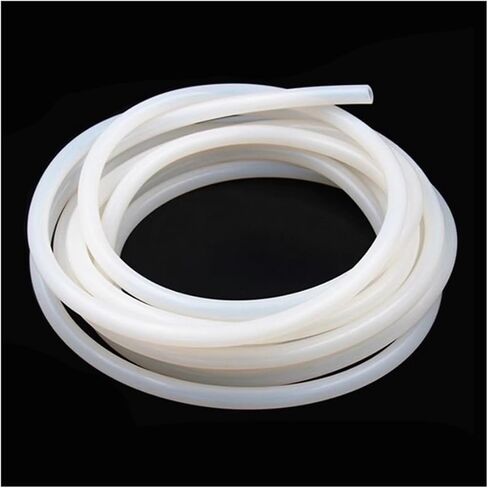 1M Silicone Tube, Beer Pipe Milk Hose Translucent Pipe Soft Rubber Flexible Tube(ID 16xOD 21mm 1M) in Kuwait