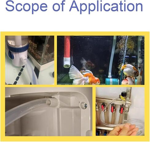 1M Silicone Tube, Beer Pipe Milk Hose Translucent Pipe Soft Rubber Flexible Tube(ID 16xOD 21mm 1M) in Kuwait