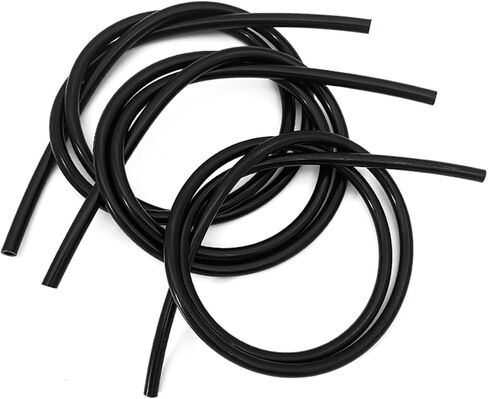 2M Food Grade Black Silicone Rubber Rubber ID 2 3 4 5 6 7 8 9 10 12 14 16 18 20 25 32mm silicone Tube (OD12XID 8MM) in Kuwait