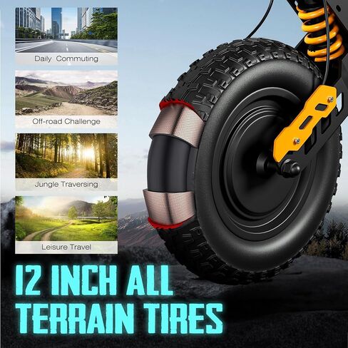 60V Electric Scooter Adults 5600W Mual Motors Top Speed ​​47mph ، 60v 21ah يتراوح 55 ميلًا ، 12 بوصة من إطارات جميع الإطارات القابلة للطي مع مقعد ، ودراجة إلكترونية للجبال ، والطريق ، والطريق ، والطريق in Saudi Arabia