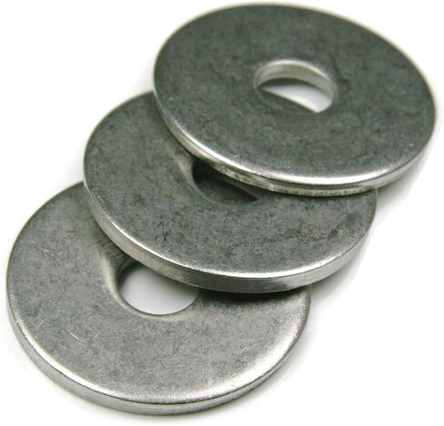 Extra Thick Fender Washers 18-8 Stainless Steel Washers - Pack of 25 Pieces (3/8" x 1-1/2" OD) in Saudi Arabia
