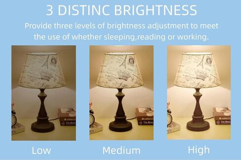 4 Pack 3 Way Light Lights 50 100 150W ، ضوء النهار 5000K ، ثلاثة Way A19 ، قاعدة E26 ، مثالية لغرفة النوم وغرفة المعيشة وغرفة الدراسة in Saudi Arabia