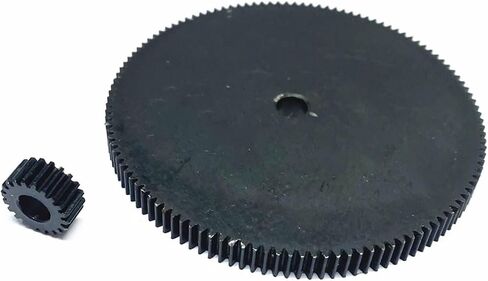 Steel Motor Drive Gear 0.5M 20/38/55/70/80/100/120 Teeth 5mm Metal Steel Spur Gear DIY Motor Driving Gear(100 Teeth) in Saudi Arabia