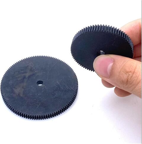 Steel Motor Drive Gear 0.5M 20/38/55/70/80/100/120 Teeth 5mm Metal Steel Spur Gear DIY Motor Driving Gear(100 Teeth) in Saudi Arabia