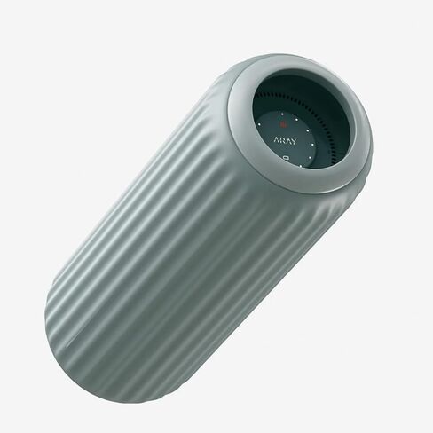 Aray Heated Foam Roller for Backpain, Muscle Massage, Excercise Recovery | Deep Tissue Massage Physical Therapy for IT Band, Sore Back, and Targeted Muscles | Portable and Rechargeable in Saudi Arabia