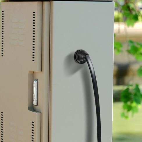 Uonlytech 42pcs الحلقات المطاطية لحماية الأسلاك ، 7 أحجام الحفر ثقب الحلقات حلقات حماية الجدار حماية الجدران المغلقة القابس المغلقة لحماية الجهاز in Saudi Arabia