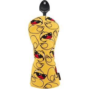 PU Leather Driver Headcover Headcover Wood Coverscover Hybrid Headcover (1pc أو 3pcs) in Kuwait
