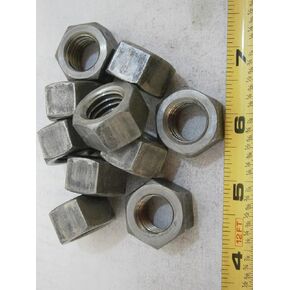 New Pack of Hex Nuts 5/8-11 Finish Steel Plain Lot of 10#3447 Multi-Purpose Comprehensive Hardware Fastener Assortment Kit WnyNEH06490 in Saudi Arabia