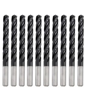 3mm-12.5mm M35 3 Flutes Twist Drill Bit for Stainless Steel(3/4/5/6/7/8/9/10/11/12.5mm) 10Pcs(Size:9mm 10pc) in Kuwait