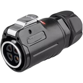 4 دبوس الطاقة الدائرية موصل أنثى في الهواء الطلق مقاوم للماء M24 in Kuwait