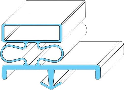 Continental Refrigeration 2-706 24 1/2 X 25 1/4 Inch Door Gasket in Saudi Arabia