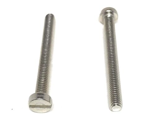 M4-.70 x 40 Stainless Steel Slotted Cheese Head Machine Screw DIN84 A2 M4x40 (25 Pieces) in Kuwait