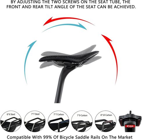 Ultra Light Bike Seat Post Carbon Seatpost 27.2mm for Road Mountain BMX Bicycle, Shock Absorption and Comfortable, Capacity of 100kg, Weight 175g ± 5g, Length 400mm, Matte in Saudi Arabia